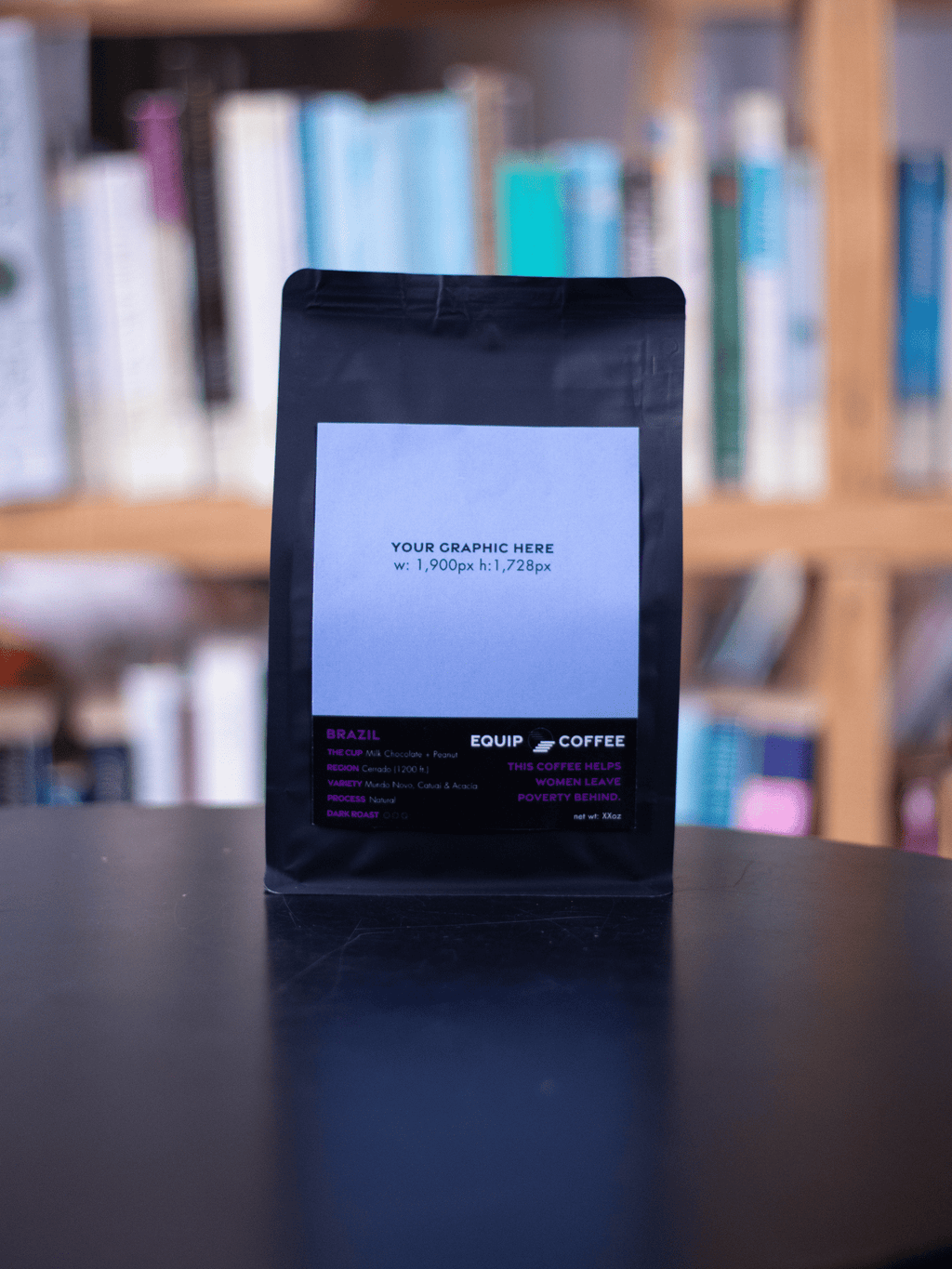 12oz Custom Labeled Coffee