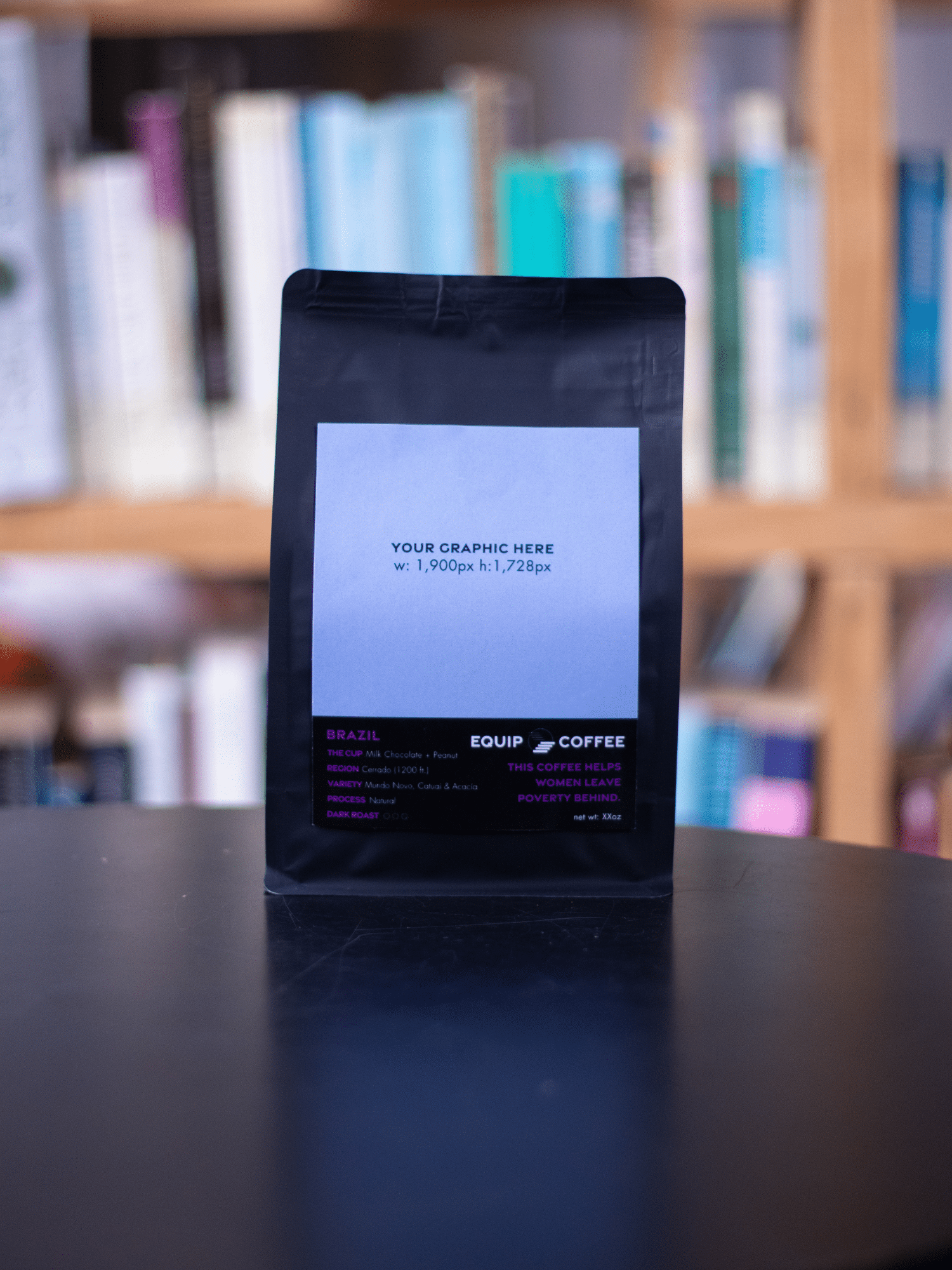 12oz Custom Labeled Coffee