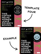 12oz Custom Labeled Coffee